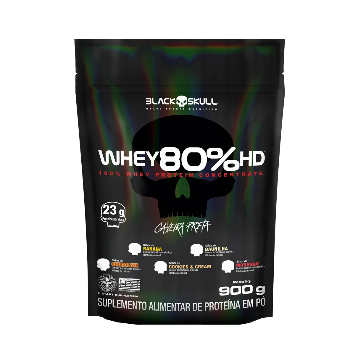 Whey Protein Concentrado Refil 900g
