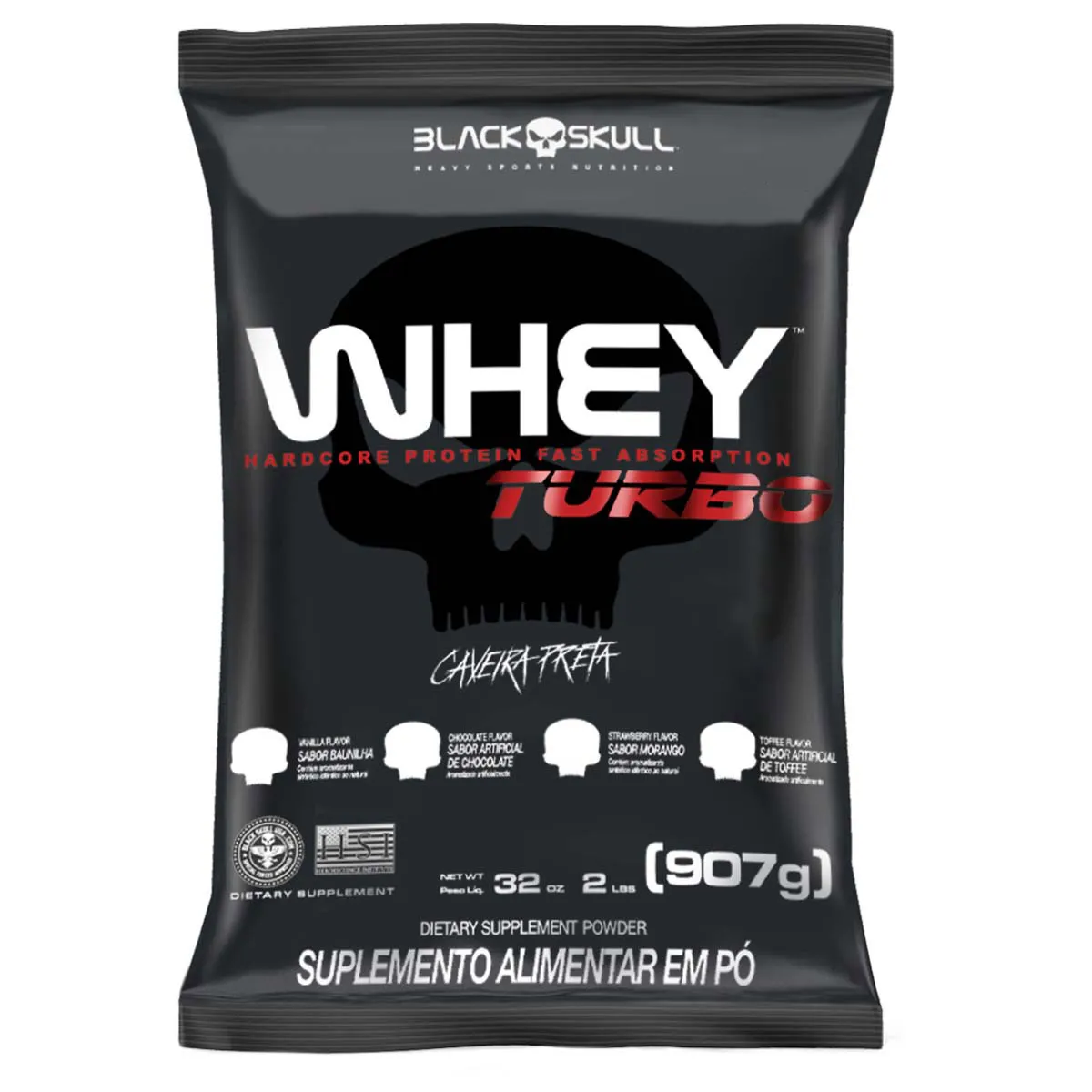 Fique de olho nos descontos da Black Skull: Whey Protein Refil 907g - Black Skull™…