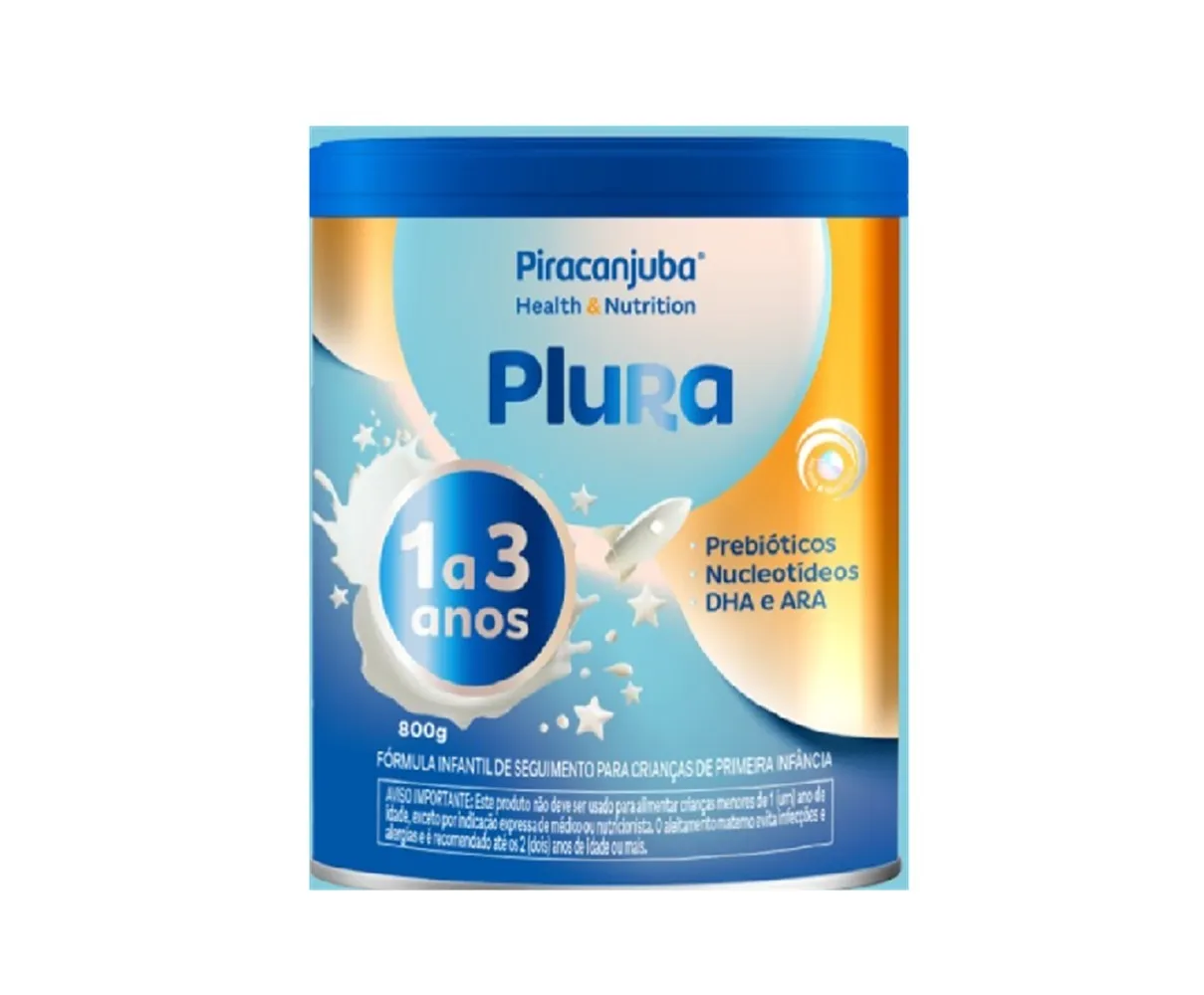 Formula Infantil Plura De 1 A 3 Anos 800g