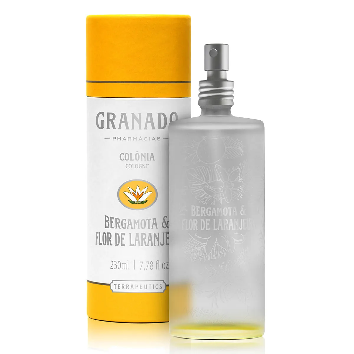 Colônia Granado Terrapeutics Bergamota Flor Laranjeira 230ml