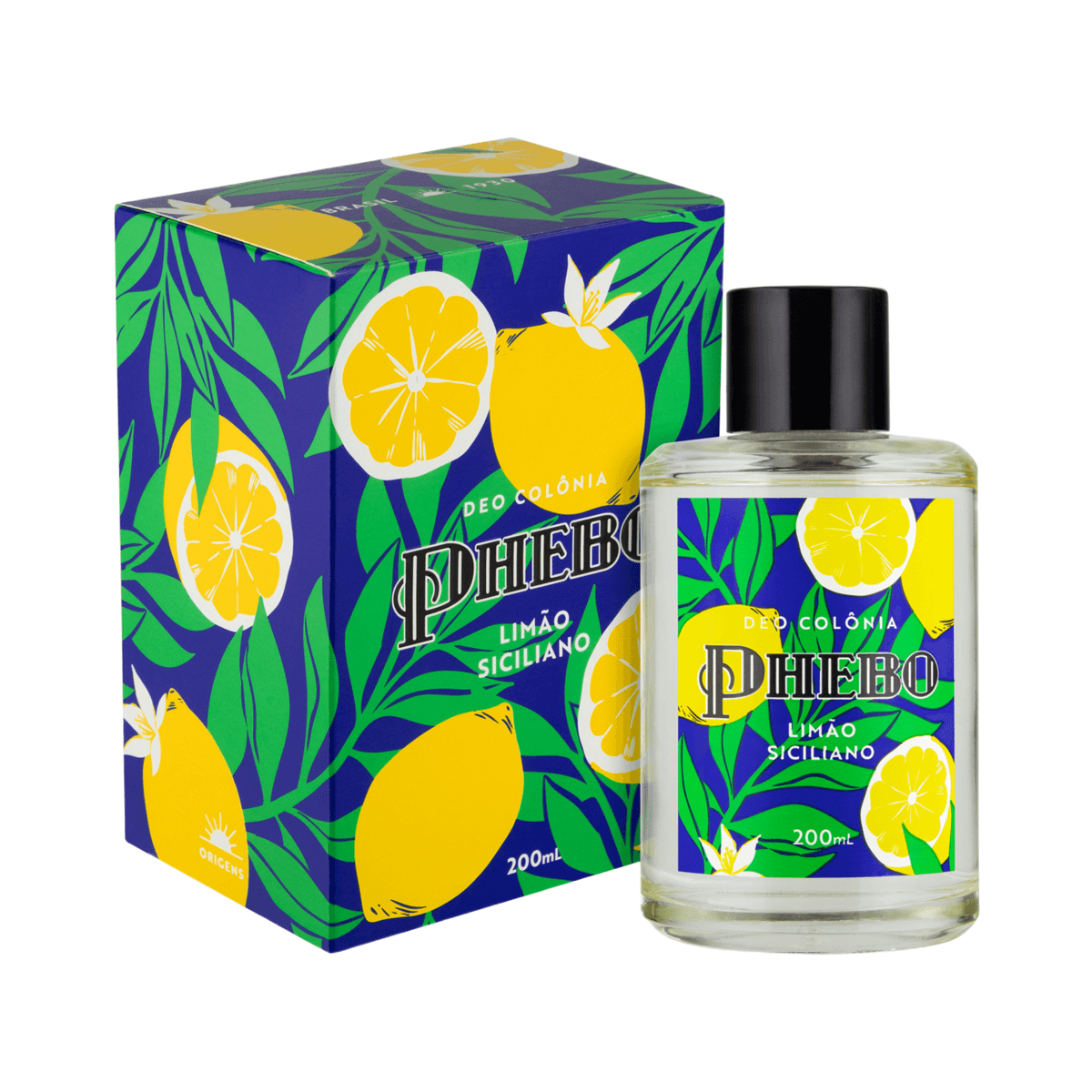 Colônia Phebo Limão Siciliano 200ml